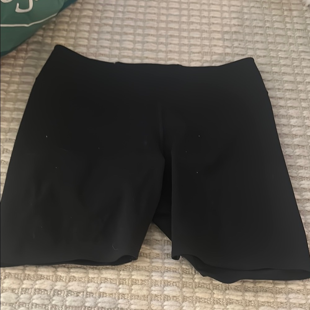 Uniqlo Black Bike Shorts with Stretchy Fabric